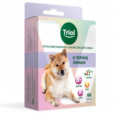 Мультивитаминное лакомство для собак "В период линьки", 33 гр., биологически активная добавка для собак, 100 гр.