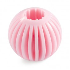 Мяч розовый для щенков из термопластичной резины PUPPY, 55 мм