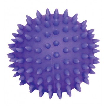 Мяч массажный для дёсен с пищалкой, игрушка для собак, 90 мм