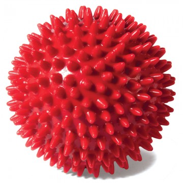 Мяч массажный для дёсен с пищалкой, игрушка для собак, 70 мм