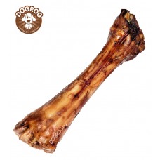 Натуральное лакомство для собак. Берцовая кость говяжья сушёная, 20-25 см, в упаковке - 1 шт.